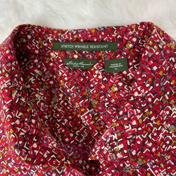 Women’s Eddie Bauer Stretch Wrinkle Resistant long sleeve shirt - Picture 3 of 4